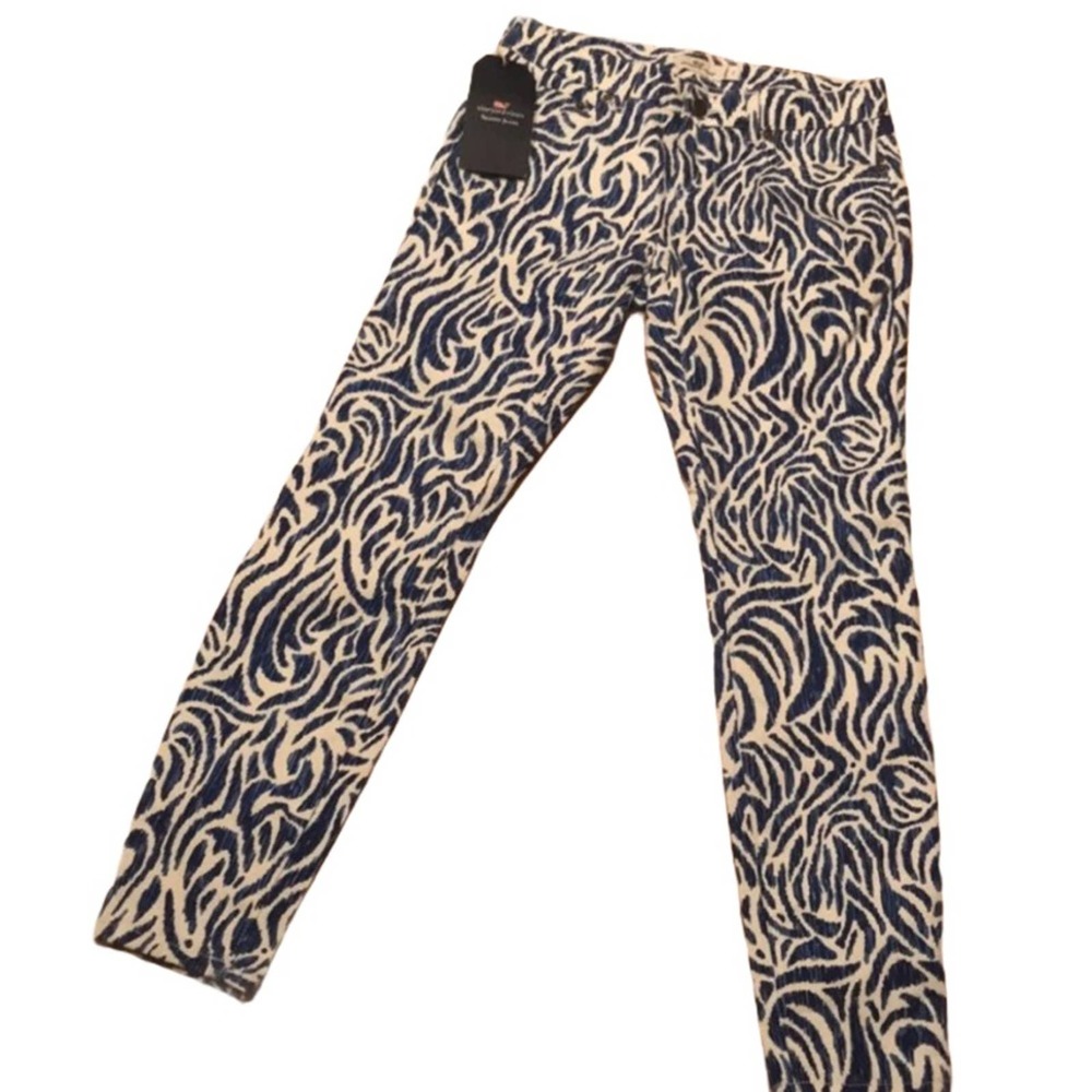 Vineyard Vines Salt island skinny crop Jeans 4 NWT